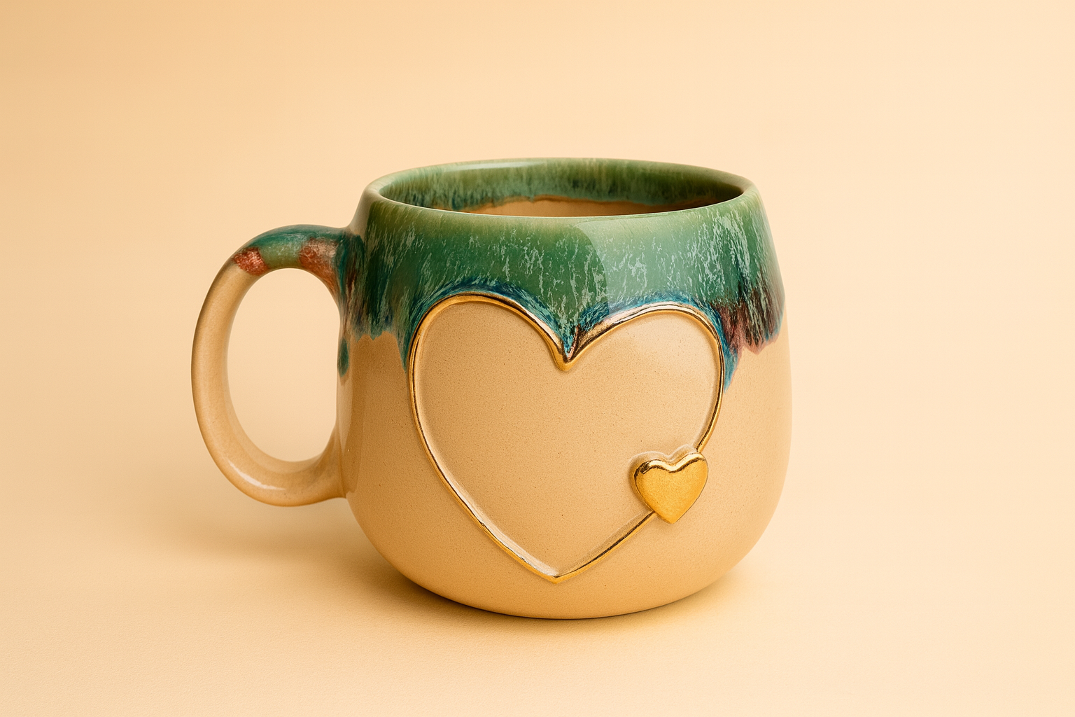 Aschenberg Tasse „Amora“ mit Herzrelief