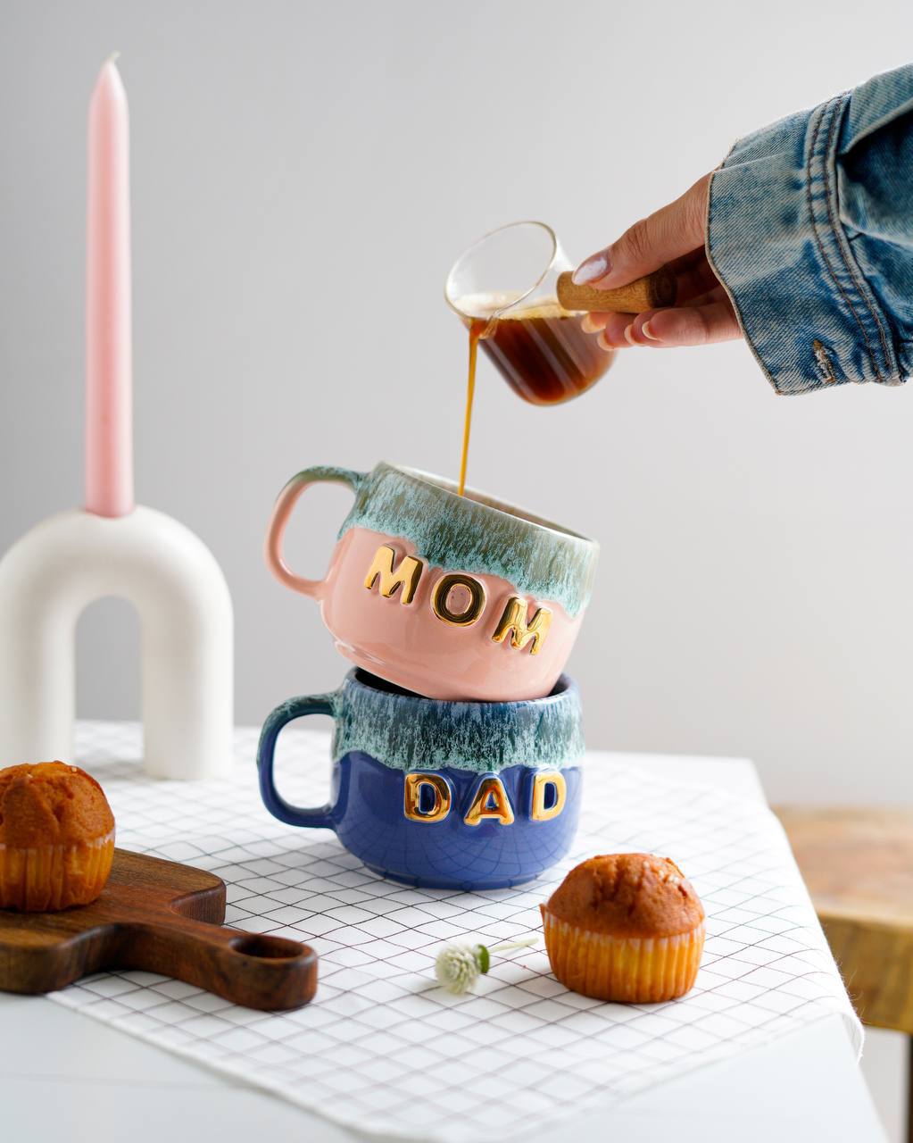 Aschenberg Keramiktassen – MOM & DAD