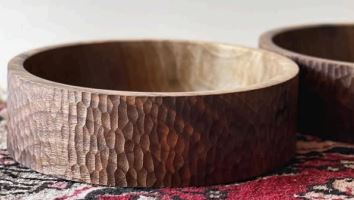 Woodenberg „Terrah“ – Handgefertigte Schale aus Walnussholz