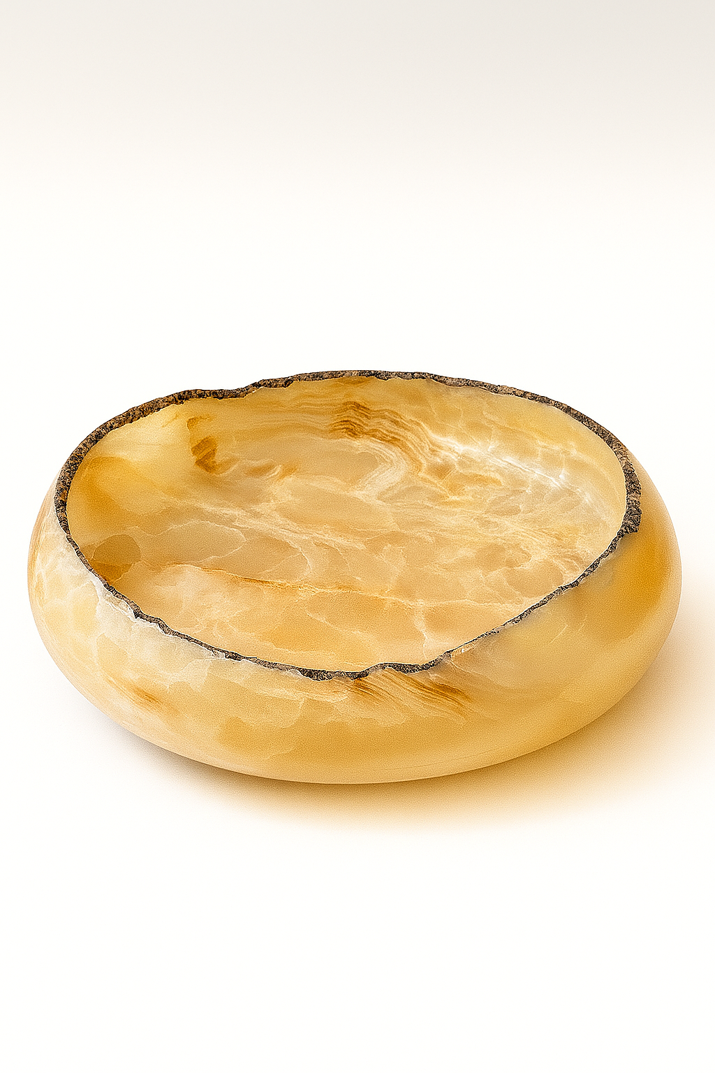 Aschenberg Marmorschale „Soluna“ – Handgearbeitetes Natursteinobjekt