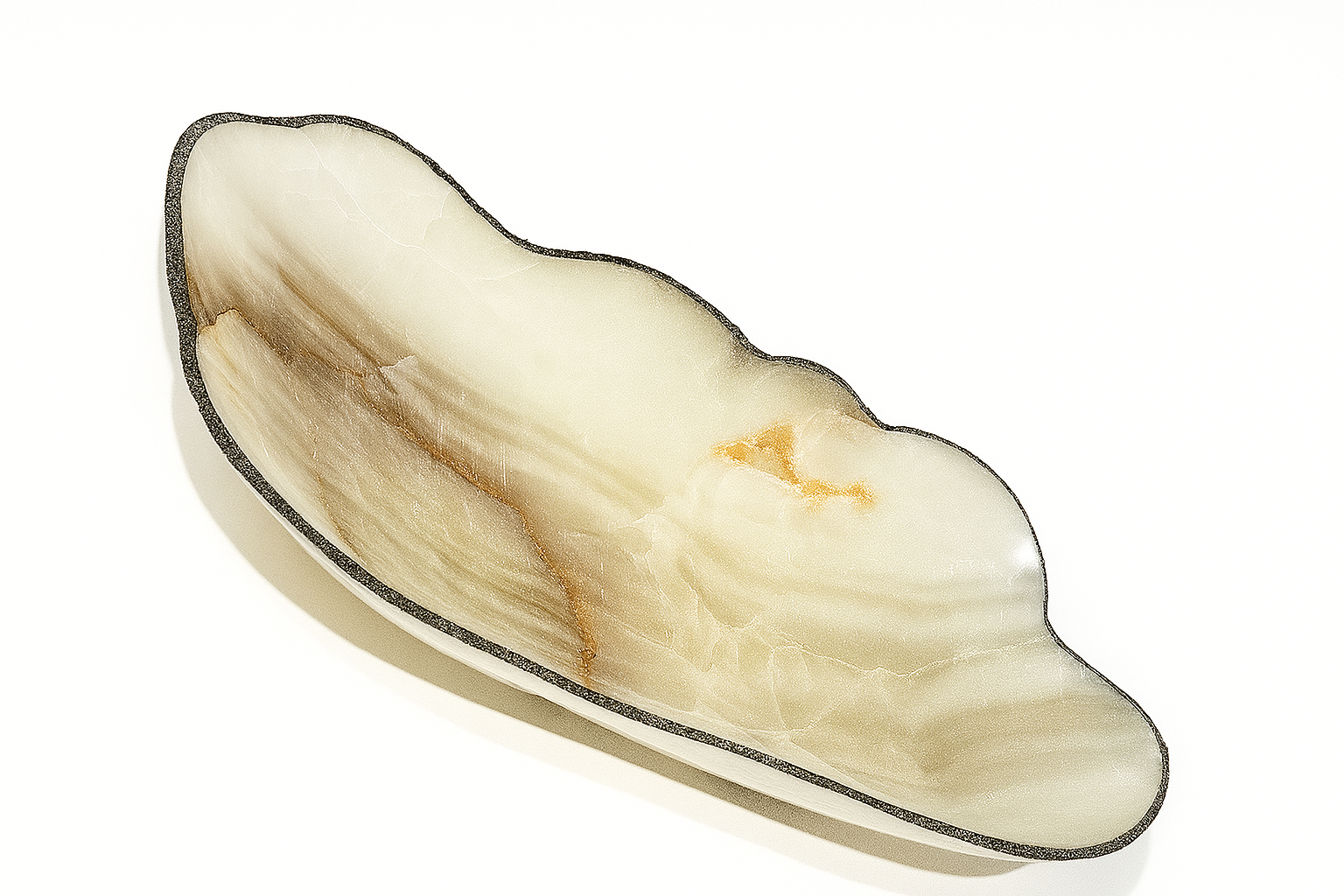 Aschenberg Marmorschale „Lina“ – Naturstein-Schale in organischer Form