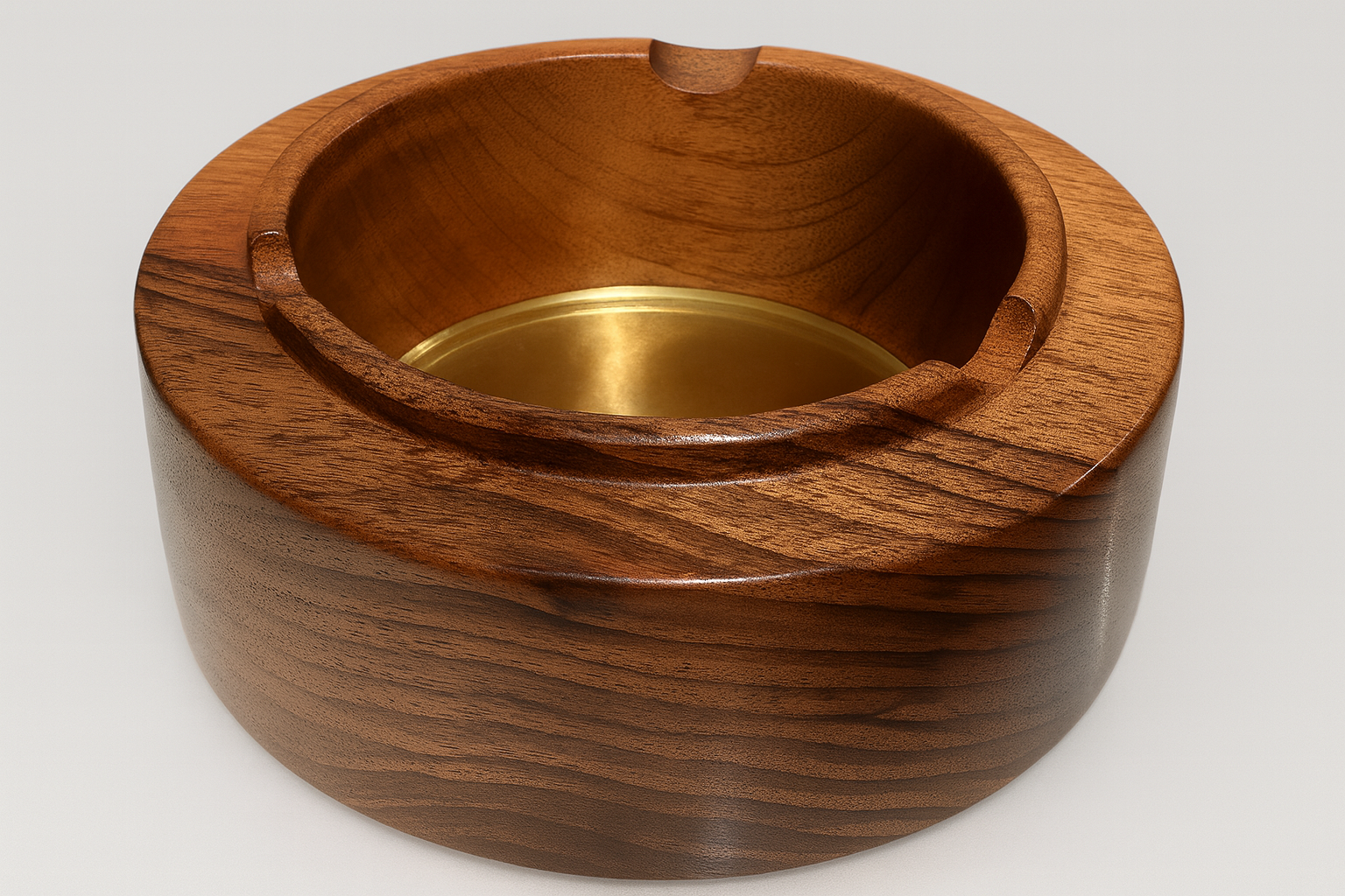 Woodenberg Sano – Aschenbecher aus Walnussholz