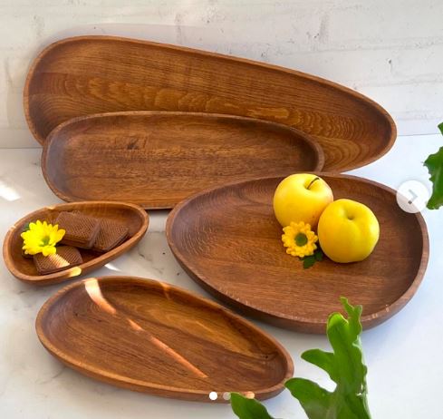 Woodenberg „Organic Serve“ – Handgefertigte Holzschalen in 5 Formen