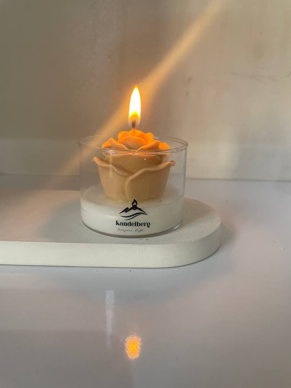 Kandelberg Duftkerze „Rosenlicht“ – 150 g